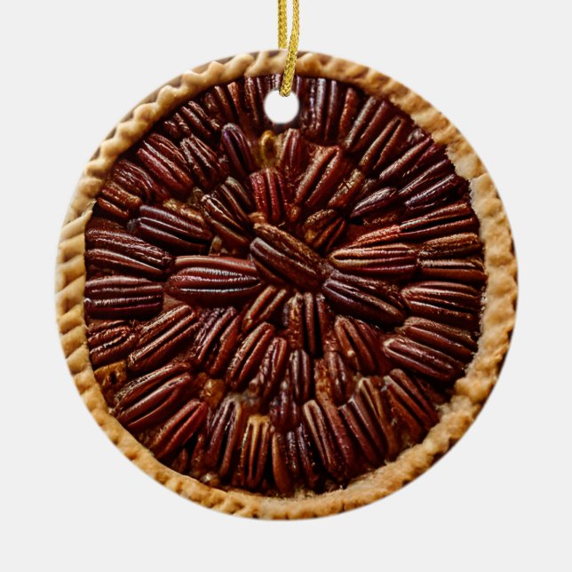 Du vill ha Biet i mig | Funny Food Pun Julgransprydnad Keramik (Framsidan)