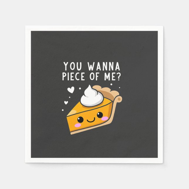 Du vill ha Biet i Thanksgiving Paj Pappersservett (Framsidan)