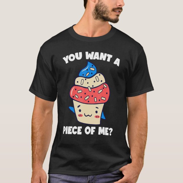 Du vill ha en Biet i Cake Baking Confectioner Bi T Shirt (Framsida)