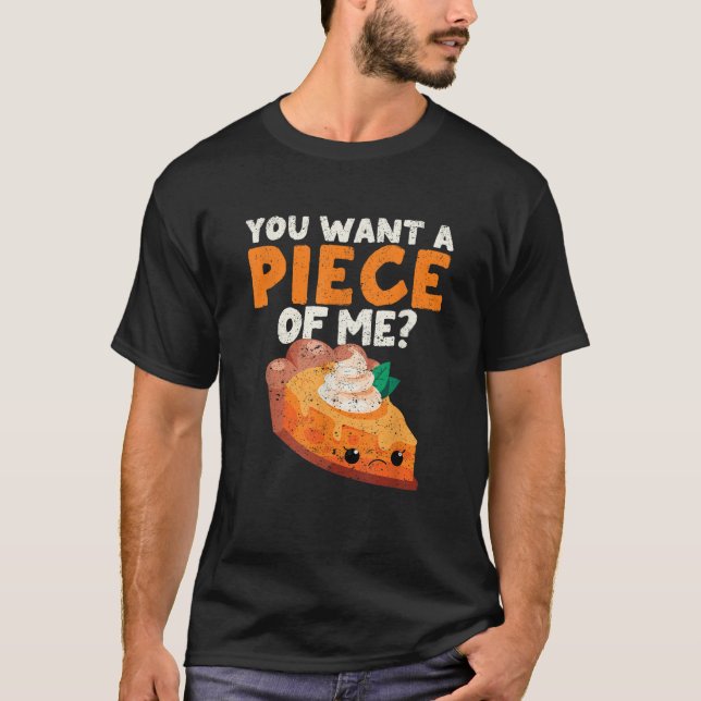 Du vill ha en Biet på mig, en fin Pumpkin Paj Than T Shirt (Framsida)