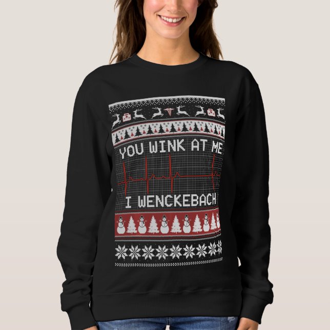 Du vill ha mig i Wenckebach Perfekt för medicinskt T Shirt (Framsida)