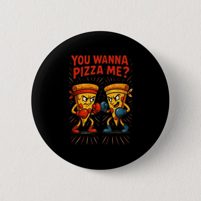 Du vill ha Pizza Me Knapp (Framsida)