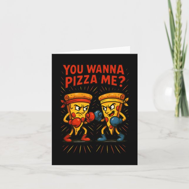 Du vill ha Pizza Me Kort (Framsida)
