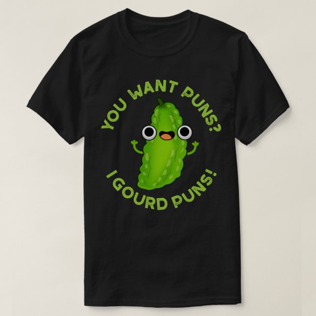 Du vill ha Puns i Puns Cute Veggie Pun T Shirt (Design framsida)