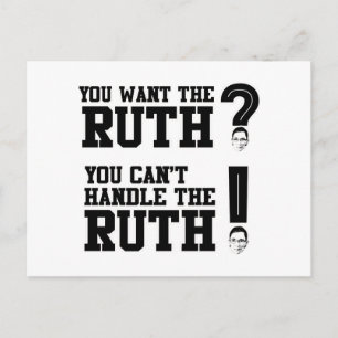 Du vill ha Ruth - du kan inte hantera Ruth Vykort