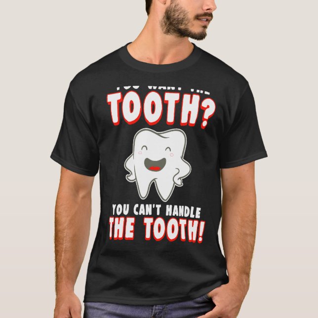 Du vill ha tanden t shirt (Framsida)