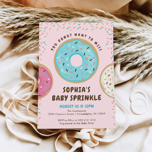 Du vill inte missa Baby Sprinkle-inbjudan Inbjudningar