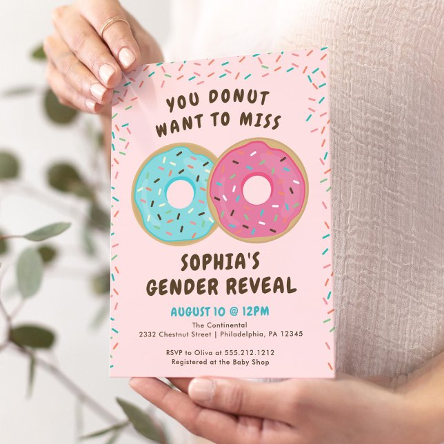 Du vill inte ta bort inbjudan till Gender Reveal (Skapare uppladdad)