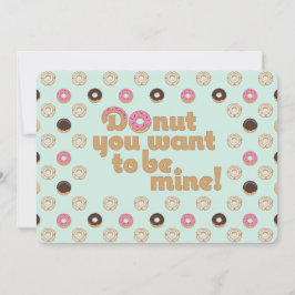 Du vill inte vara min Valentine Julkort