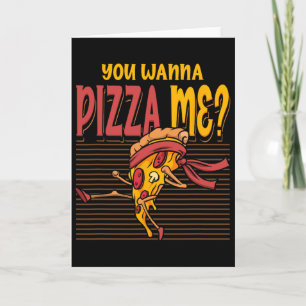 Du Vill Pizza Mig Karate Kampstil Mma Taekw Kort
