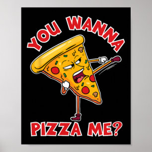 Du Vill Pizza Mig Ninja Karate Sahbumnim Judo Mma Poster