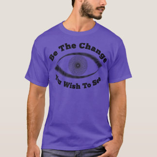 Du vill se coola öga-motivet t shirt