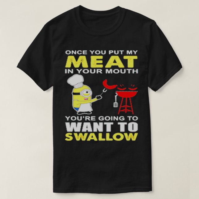 DU VILL SVÄLJA 1 T SHIRT (Design framsida)
