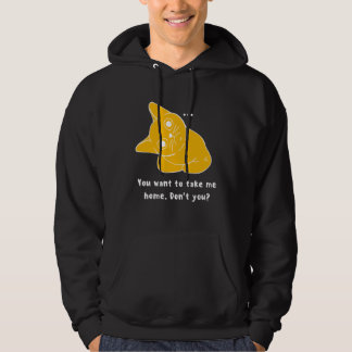 Du vill ta mig hem Katt Hoodie