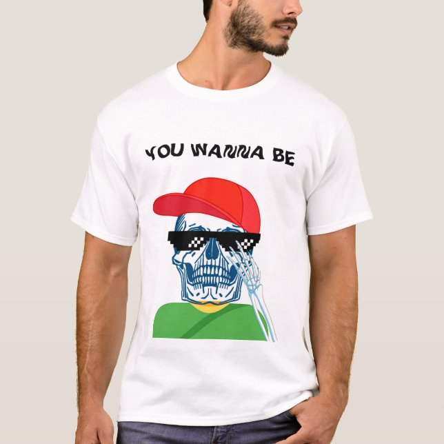 DU VILL VARA T SHIRT (Framsida)