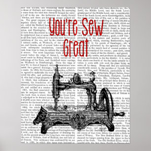 Du visar Underbarare illustration Poster