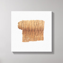 Du Zhong Kanvastryck