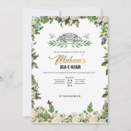 Dua e Khair-inbjudan Inbjudningar