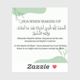 DUA NÄR DU VÄCKER UPP KLISTERMÄRKEN