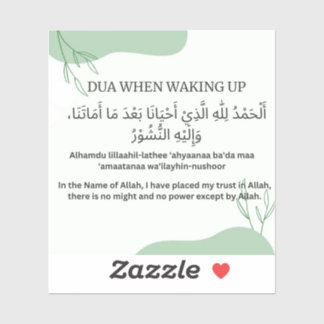 DUA NÄR DU VÄCKER UPP KLISTERMÄRKEN