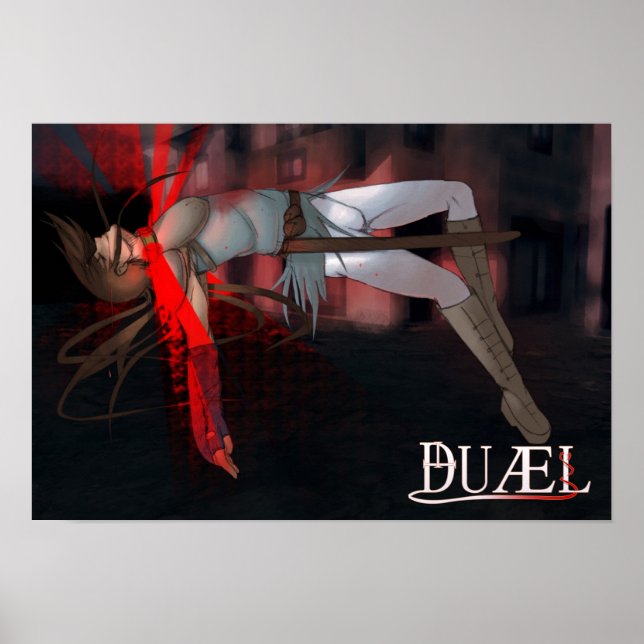 "DUAEL" - Poster av Cadfael (Framsidan)