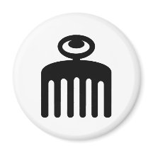 Duafe | Adinkra-symbol för kvinnlig skönhet