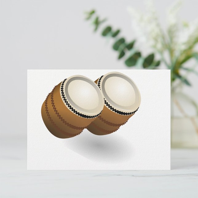 Dual Bongos Invitations Inbjudningar (Skapare uppladdad)