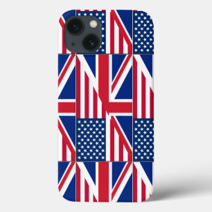 Dual Citizen American & British Flagga