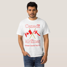 DUAL DEN FLAGGORKANADA DAGEN 2017 T-SHIRT