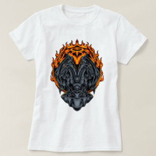 Dual Dragon Inferno T Shirt