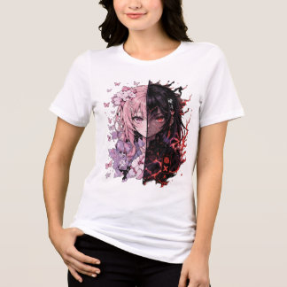 Dual Mood Anime T-Shirt – Söt & Mörk