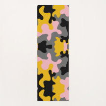 Dual Side Camouflage Militär Pattren Yoga Mat