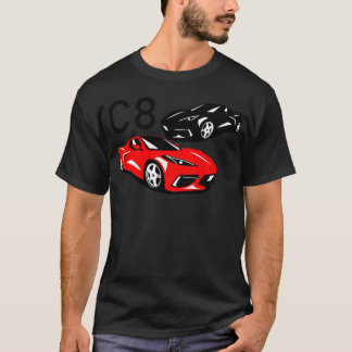 Dual sport cars with C8 vintage T Shirt