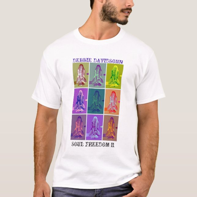 DUAL TONED T SHIRT ’SOUL FREEDOM II’ (Framsida)