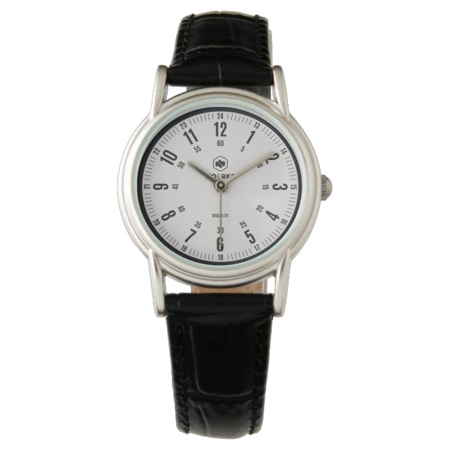 Dualis 24 Minimalist Analog Watch Armbandsur (Framsida)