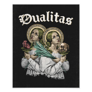Dualitas - Gothic Design Fototryck