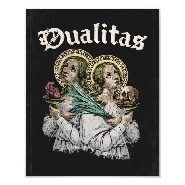 Dualitas - Gothic Design Fototryck (Framsidan)