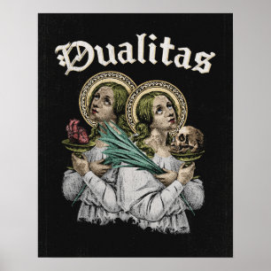 Dualitas - Gothic Design Poster