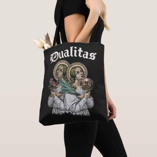 Dualitas - Gothic Design Tygkasse (Närbild)