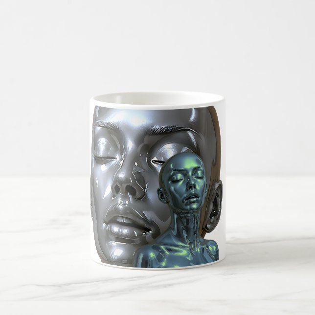 Dualitet Reflekterad Kaffemugg (Center)