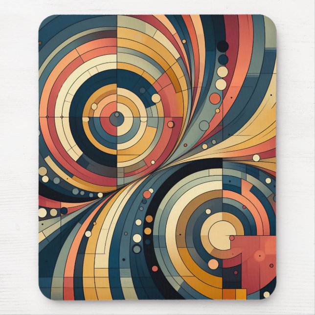 Duality - Bauhaus - Mouse Pad Musmatta (Framsidan)