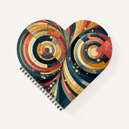 Duality - Bauhaus - Spiral Notebook