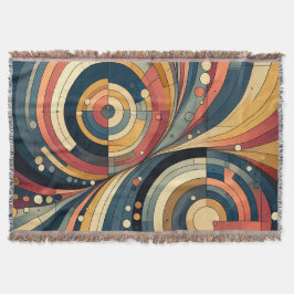 Duality - Bauhaus - Throw Blanket Filt