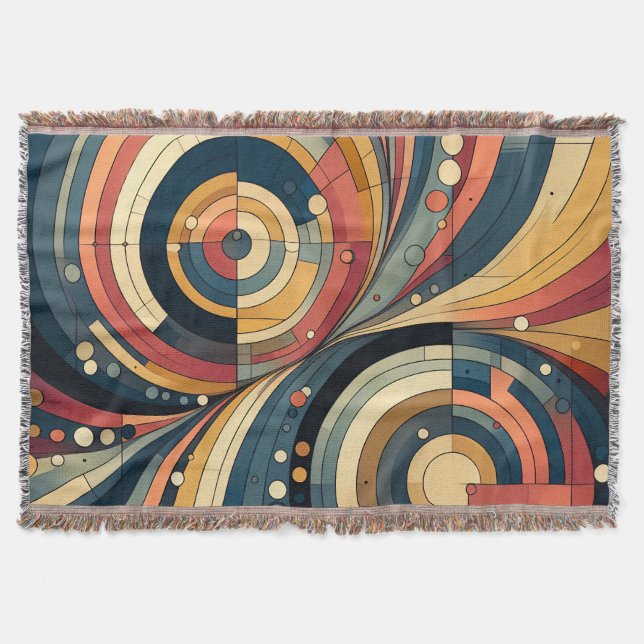 Duality - Bauhaus - Throw Blanket Filt (Framsidan)