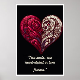 "Duality of Kärlek: EternConnection" Poster