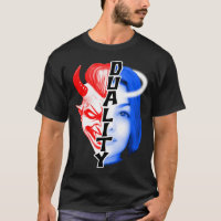 DUALITY TEE. Angel eller Djävulen?