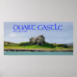 duart castle poster