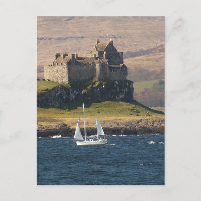 Duart Castle Scotland Vykort (Framsida)