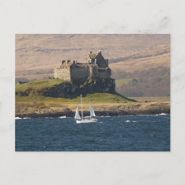 Duart Castle Scotland Vykort (Framsida)
