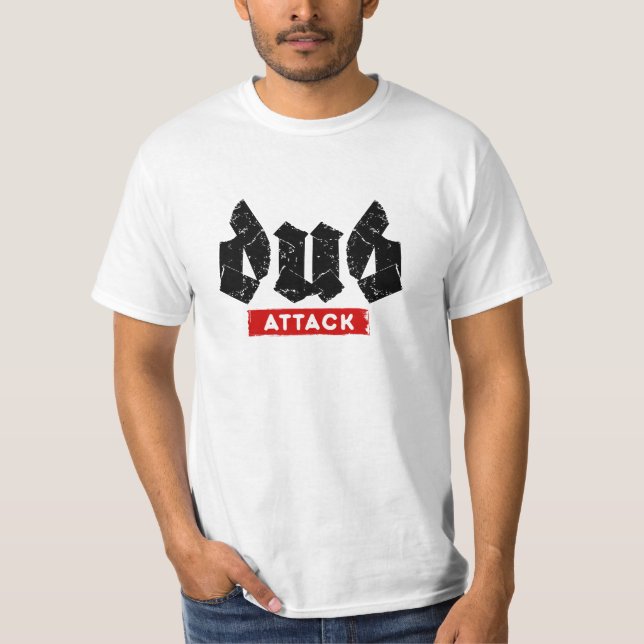 Dub Attack Reggae T-Shirt (Framsida)